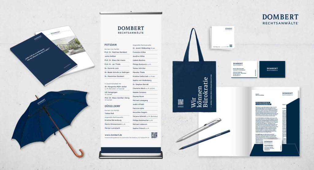 Logo-Relaunch mit Corporate Design, Geschäftsausstattung und Kommunikationsdesign – Agentur Schweiger stärkt Sichtbarkeit von Kanzleien