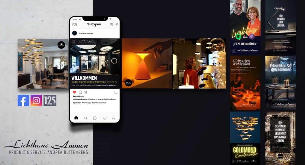 Corporate Design mit moderner Farbwelt, Website und Kommunikationsstrategie – Agentur Schweiger verbindet Tradition und Innovation im Handel