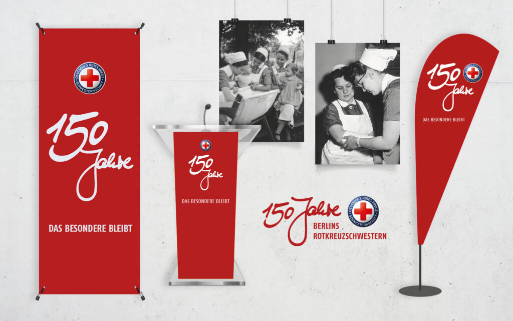 Individuelles Event-Branding mit emotionalem Logo-Design, Plakaten und Jubiläumsbroschüre – Agentur Schweiger gestaltet hochwertige Print- und Kommunikationsmedien