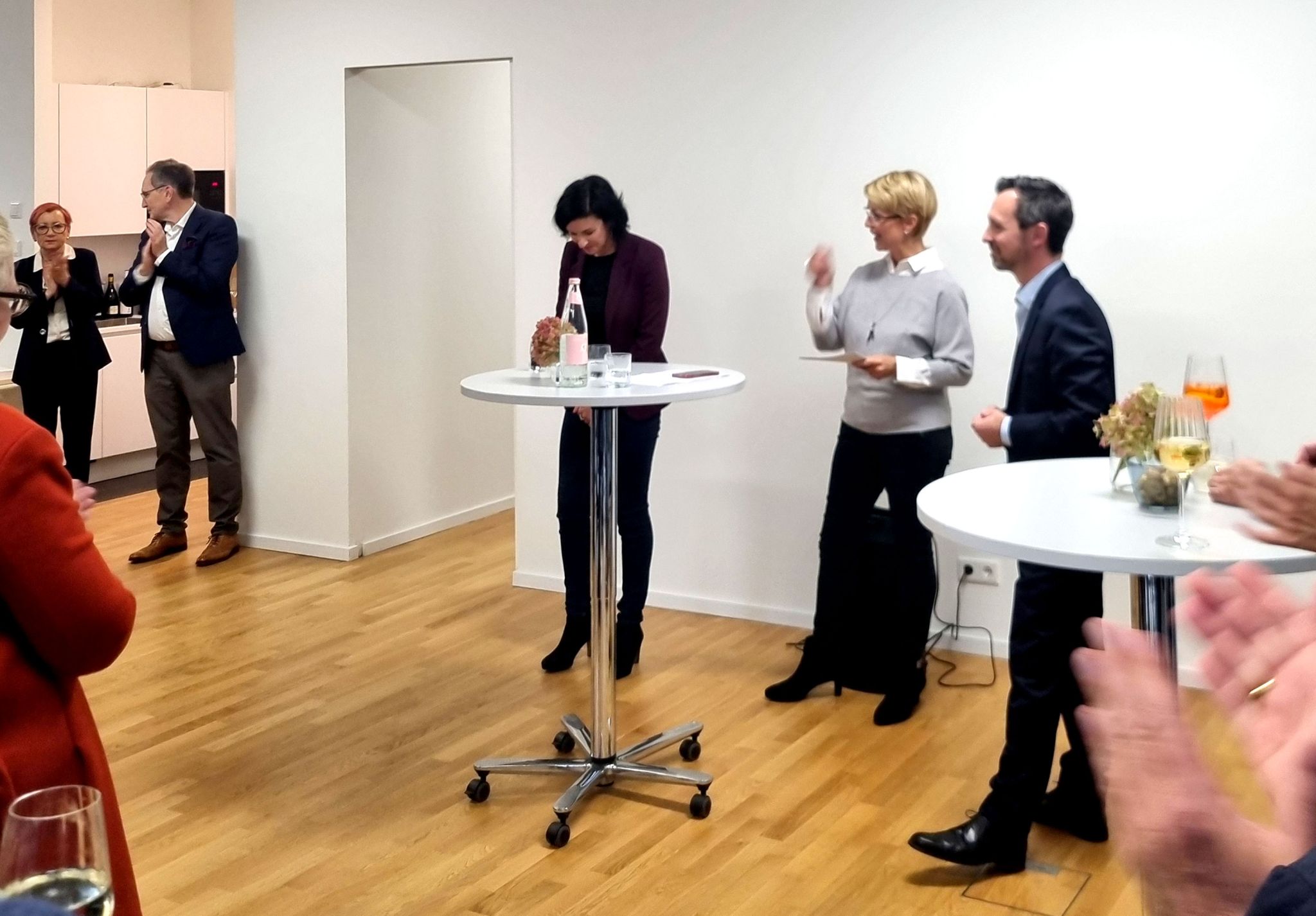 Spannende Talkrunde vor der Stichwahl: Noosha Aubel und Dr. Severin Fischer im direkten Austausch in Potsdam