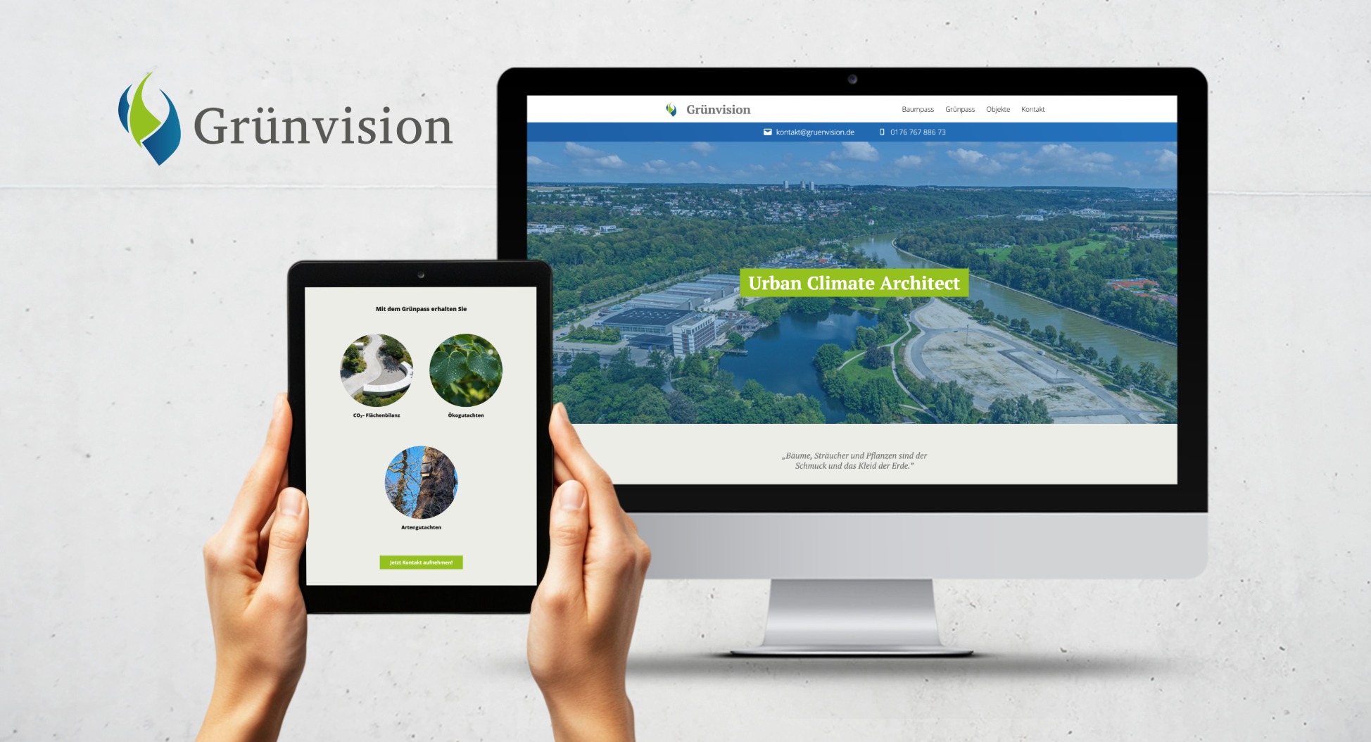 Grünvison – Urban Climate Architect in Potsdam