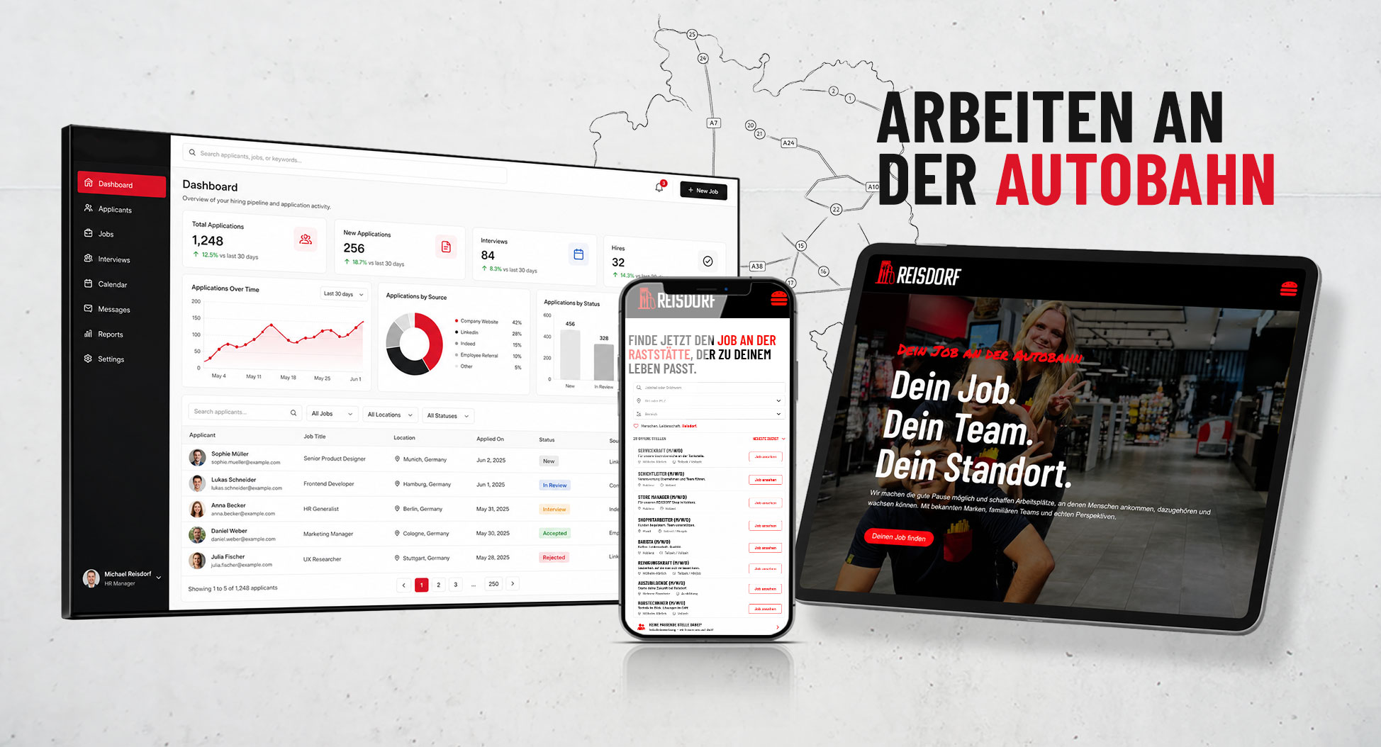Reisdorf – Arbeitgebermarke und Recruiting-Plattform
